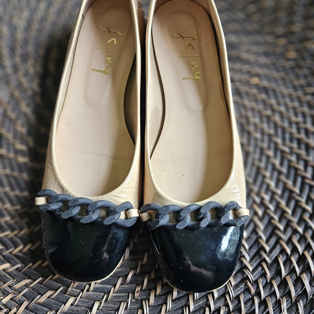 FS/NY Chain Detail Ballet Flats – Size 7.5